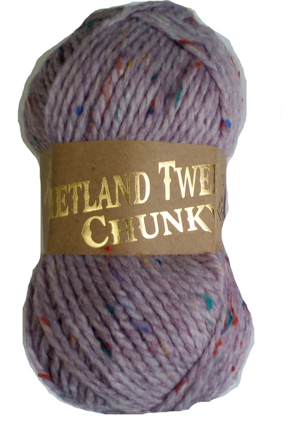Shetland Tweed Chunky Yarn 10x 100g Balls Berwick - Click Image to Close